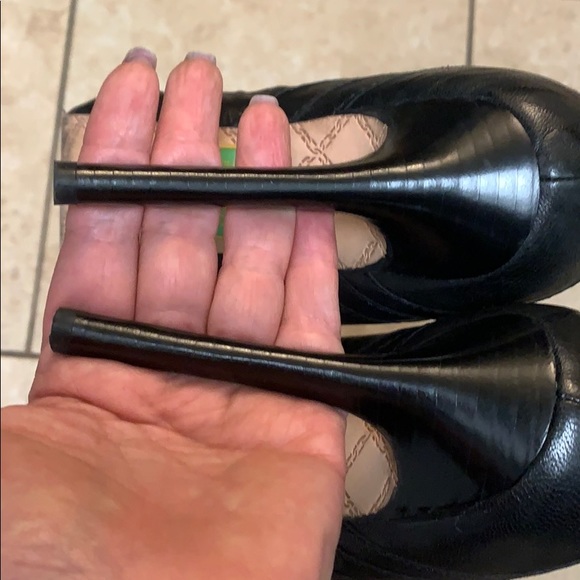 LAMB shoes black leather 7.5size - Picture 6 of 8